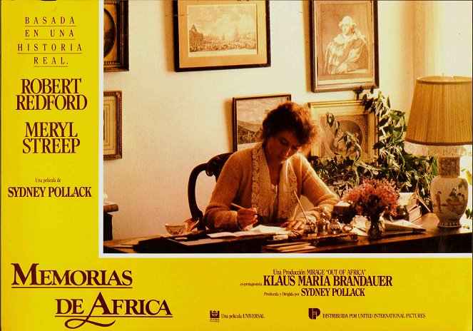 África Minha - Cartões lobby - Meryl Streep