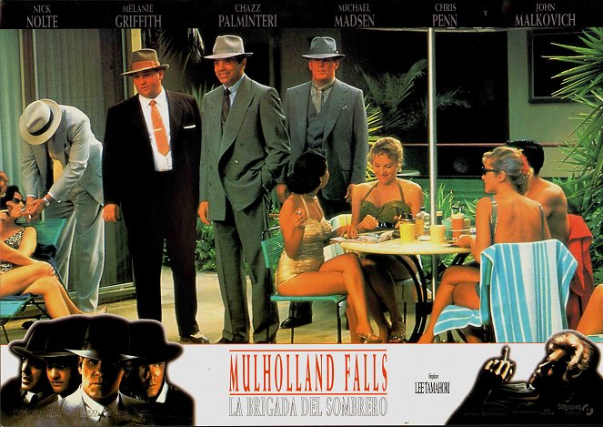 Mulholland Falls - Lobby Cards