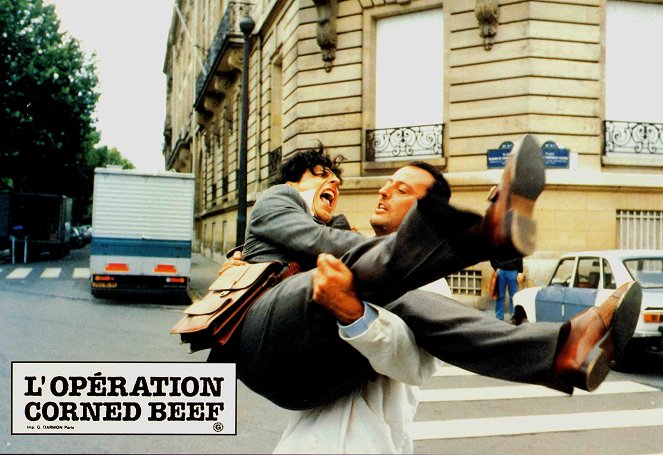 L'Opération Corned Beef - Lobbykaarten - Christian Clavier, Jean Reno