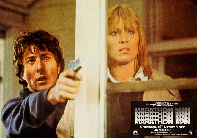 Der Marathon Mann - Lobbykarten - Dustin Hoffman, Marthe Keller