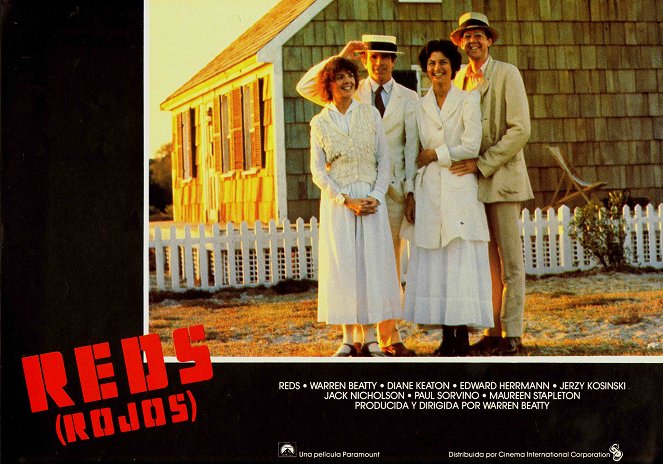 Reds - Lobbykarten - Diane Keaton, Warren Beatty