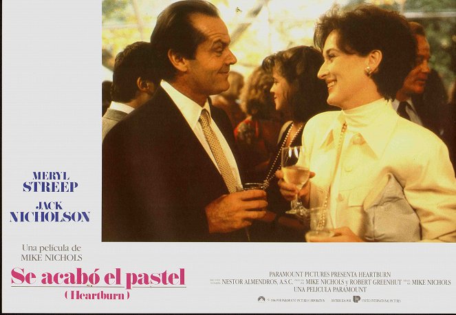 La Brûlure - Cartes de lobby - Jack Nicholson, Meryl Streep