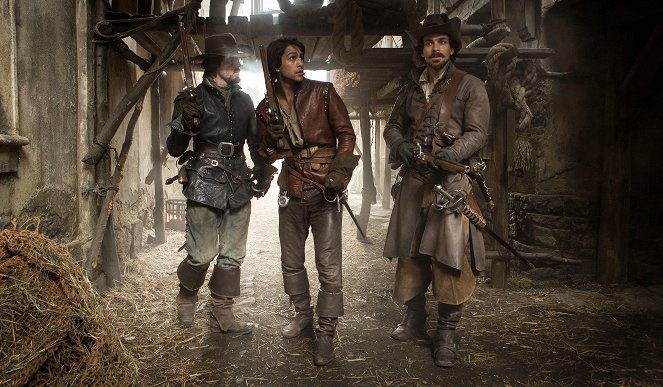 Die Musketiere - Werbefoto - Tom Burke, Luke Pasqualino, Santiago Cabrera