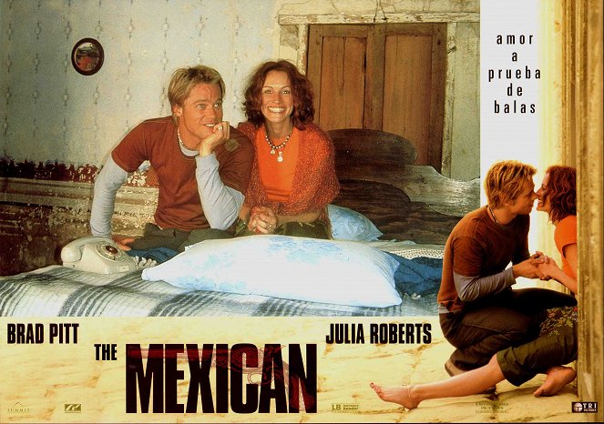 Le Mexicain - Cartes de lobby - Brad Pitt, Julia Roberts
