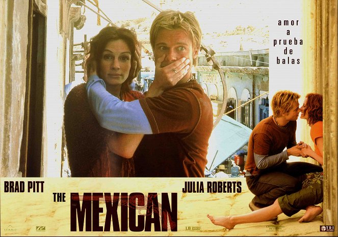 Le Mexicain - Cartes de lobby - Julia Roberts, Brad Pitt