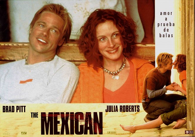 The Mexican - Lobby Cards - Brad Pitt, Julia Roberts