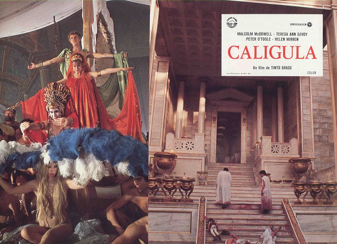 Caligola - Lobbykarten - Malcolm McDowell, Helen Mirren