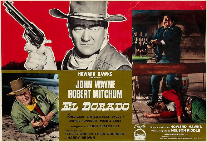 El Dorado - Lobby Cards - John Wayne, Edward Asner