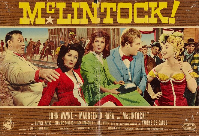 Le Grand McLintock - Cartes de lobby