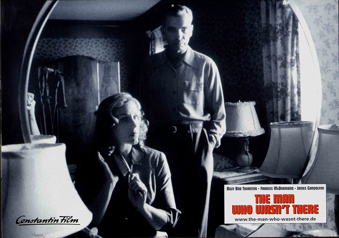 The Man Who Wasn’t There – Der unauffällige Mr. Crane - Lobbykarten - Frances McDormand, Billy Bob Thornton