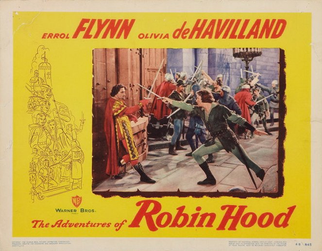 The Adventures of Robin Hood - Lobbykaarten