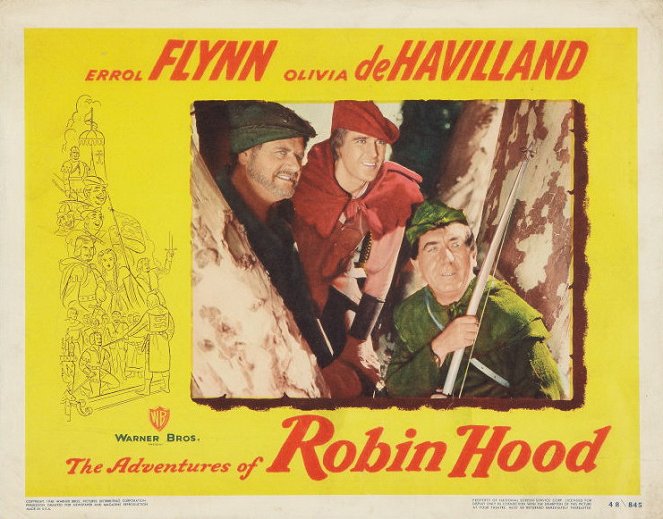 The Adventures of Robin Hood - Lobbykaarten