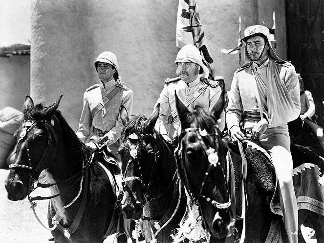 Útok lehké kavalerie - Z filmu - Errol Flynn