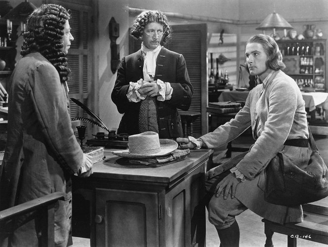 El capitán Blood - De la película - Donald Meek, Hobart Cavanaugh, Errol Flynn