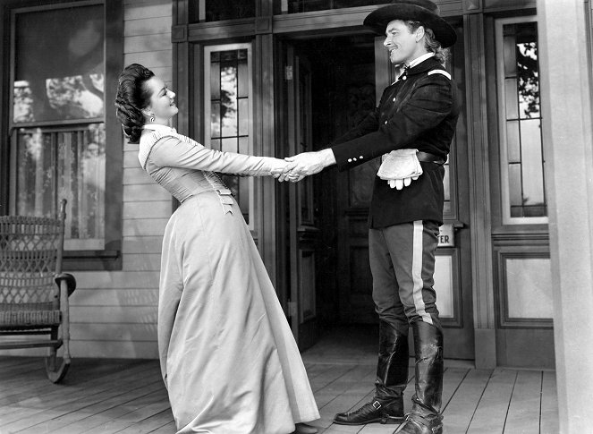 Sein letztes Kommando - Filmfotos - Olivia de Havilland, Errol Flynn