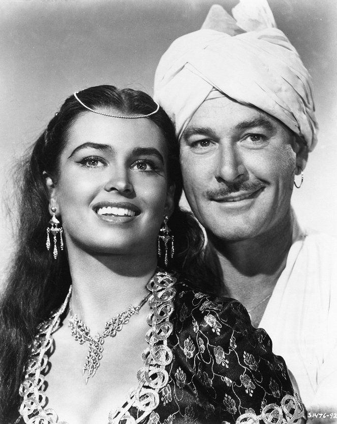 Kim, Geheimdienst in Indien - Werbefoto - Laurette Luez, Errol Flynn