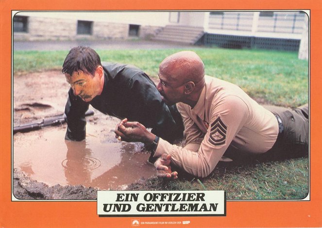 Oficer i dżentelmen - Lobby karty - Richard Gere, Louis Gossett Jr.