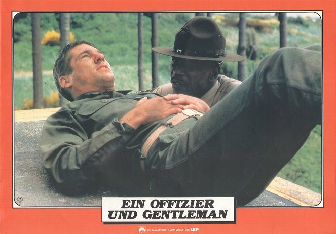 Oficer i dżentelmen - Lobby karty - Richard Gere, Louis Gossett Jr.