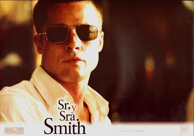 Mr. and Mrs. Smith - Lobbykarten - Brad Pitt