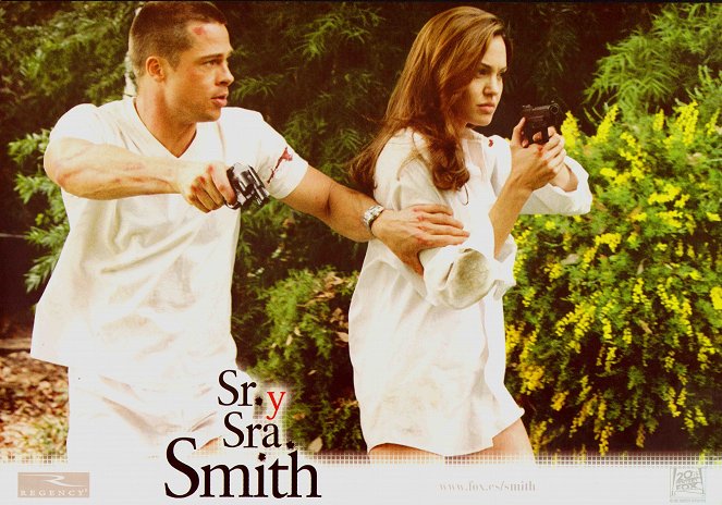 Mr. und Mrs. Smith - Lobbykarten - Brad Pitt, Angelina Jolie