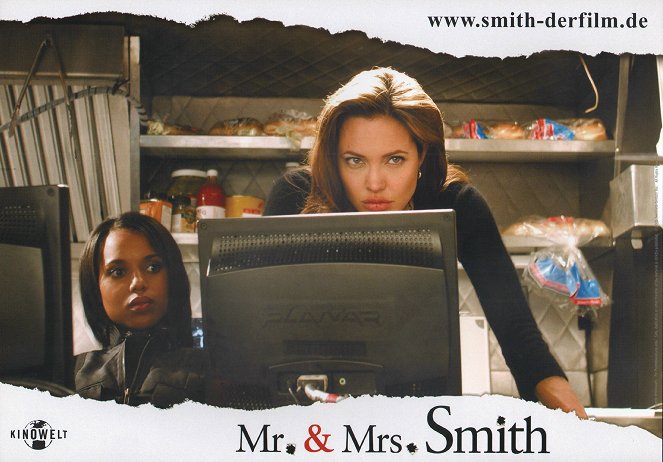 Mr. und Mrs. Smith - Lobbykarten - Kerry Washington, Angelina Jolie