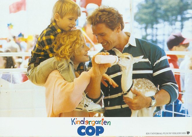 Kindergarten Cop - Lobbykarten - Penelope Ann Miller, Arnold Schwarzenegger