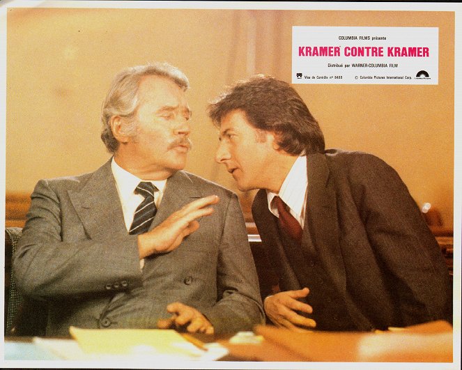 Sprawa Kramerów - Lobby karty - Howard Duff, Dustin Hoffman