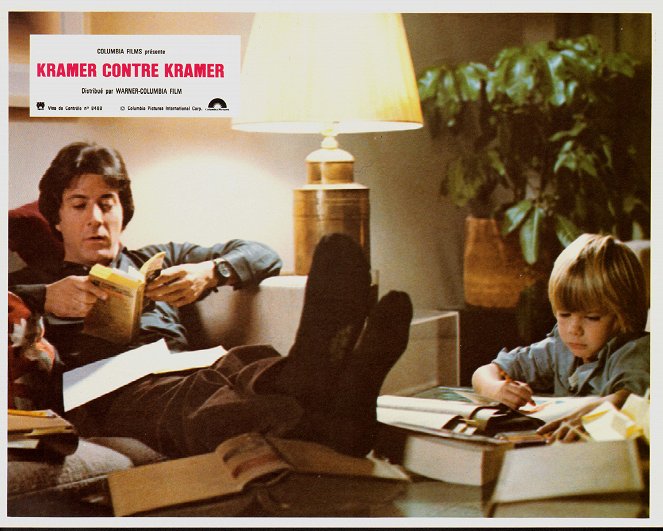 Sprawa Kramerów - Lobby karty - Dustin Hoffman, Justin Henry