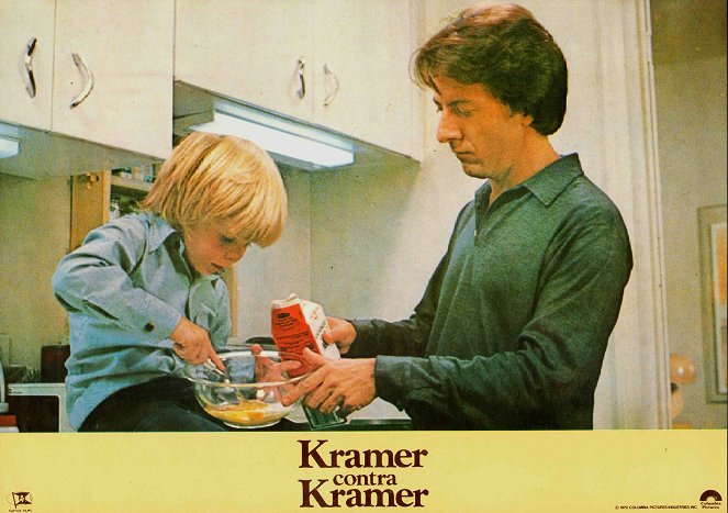 Sprawa Kramerów - Lobby karty - Justin Henry, Dustin Hoffman