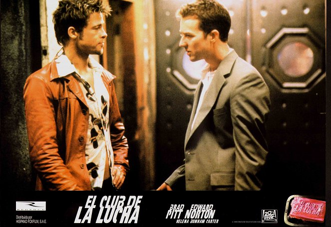 Fight Club - Lobbykaarten - Brad Pitt, Edward Norton