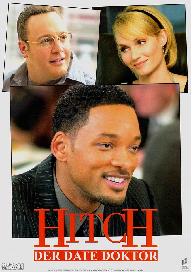 Hitch - Lobby Cards - Kevin James, Amber Valletta, Will Smith