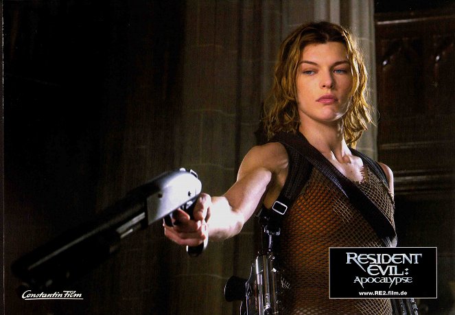 Resident Evil: Apocalypse - Lobbykarten - Milla Jovovich