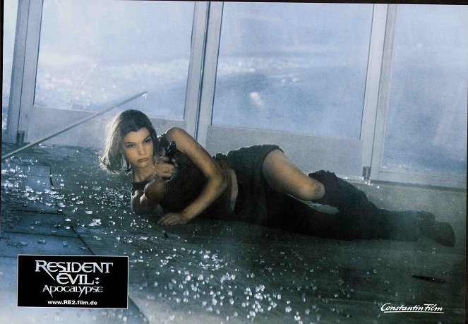 Resident Evil : Apocalypse - Cartes de lobby - Milla Jovovich