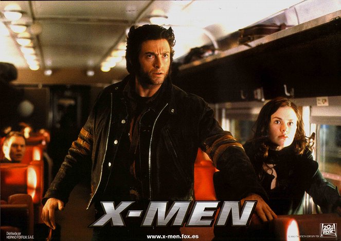 X-Men - Cartes de lobby - Hugh Jackman, Anna Paquin