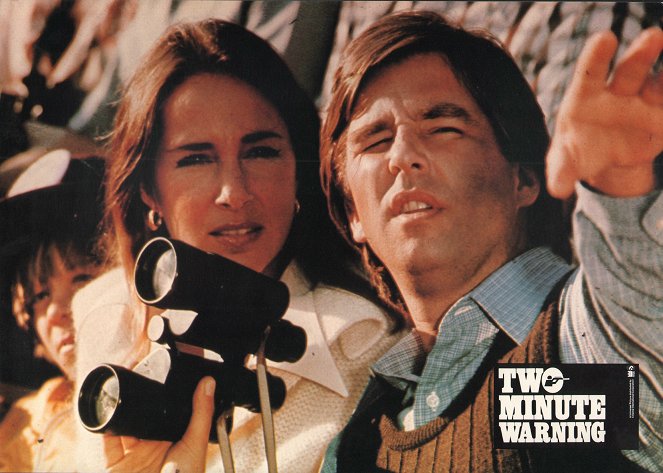 Two-Minute Warning - Lobby Cards - Pamela Bellwood, Beau Bridges