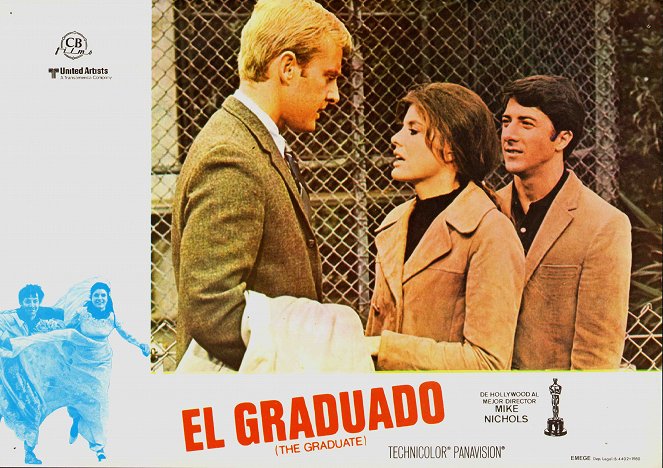The Graduate - Lobbykaarten - Brian Avery, Katharine Ross, Dustin Hoffman