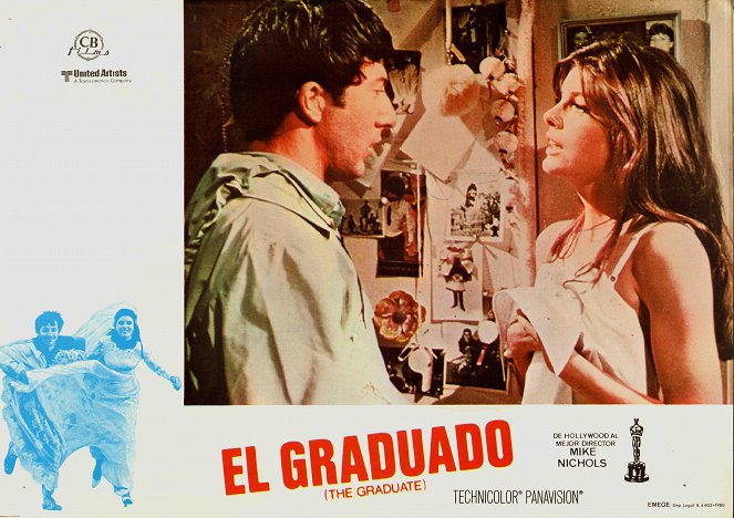 The Graduate - Lobbykaarten - Dustin Hoffman, Katharine Ross