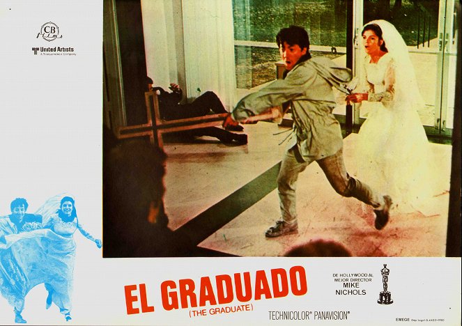 The Graduate - Lobbykaarten - Dustin Hoffman, Katharine Ross