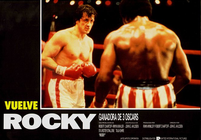 Rocky - Cartes de lobby - Sylvester Stallone