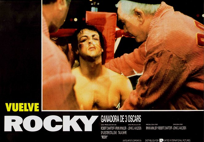 Rocky - Cartes de lobby - Sylvester Stallone, Burgess Meredith