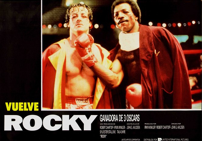 Rocky - Cartes de lobby - Sylvester Stallone, Carl Weathers