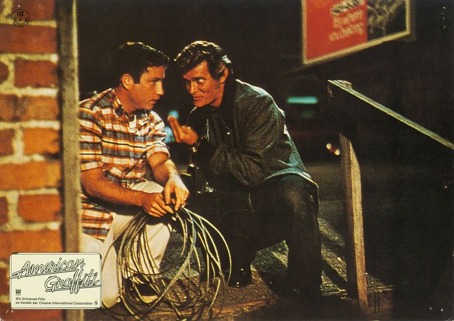 American Graffiti - Lobby Cards - Richard Dreyfuss, Bo Hopkins