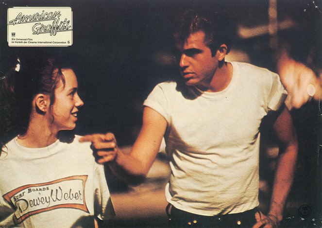 American Graffiti - Lobby Cards - Mackenzie Phillips, Paul Le Mat