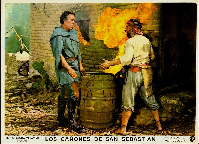 Guns for San Sebastian - Lobby Cards