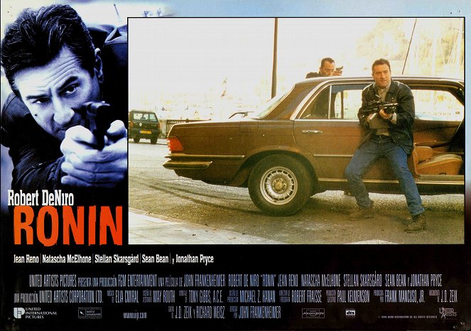 Ronin - Cartes de lobby - Jean Reno, Robert De Niro