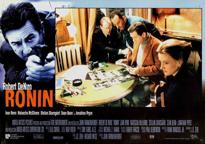 Ronin - Cartes de lobby - Stellan Skarsgård, Jean Reno, Robert De Niro, Natascha McElhone