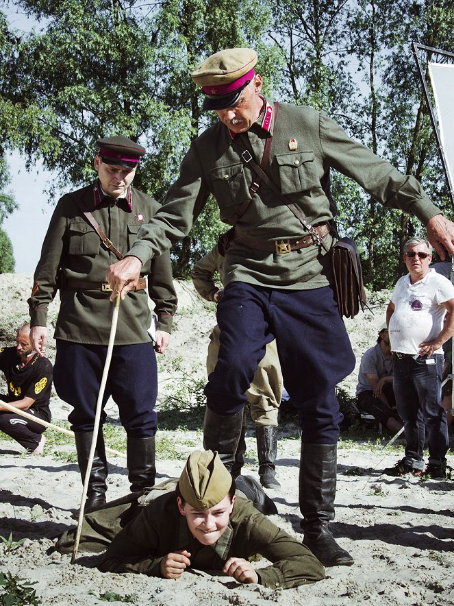 Bitka o Sevastopoľ - Z nakrúcania - Vitalij Lineckij, Julija Pěresild