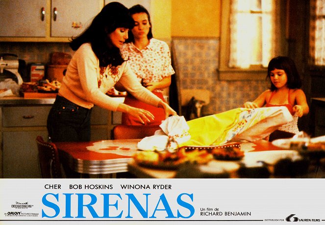 Les Deux Sirènes - Cartes de lobby - Cher, Winona Ryder, Christina Ricci