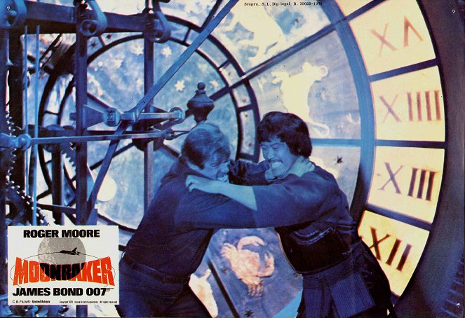 James Bond - Moonraker - streng geheim - Lobbykarten - Roger Moore, Toshirô Suga