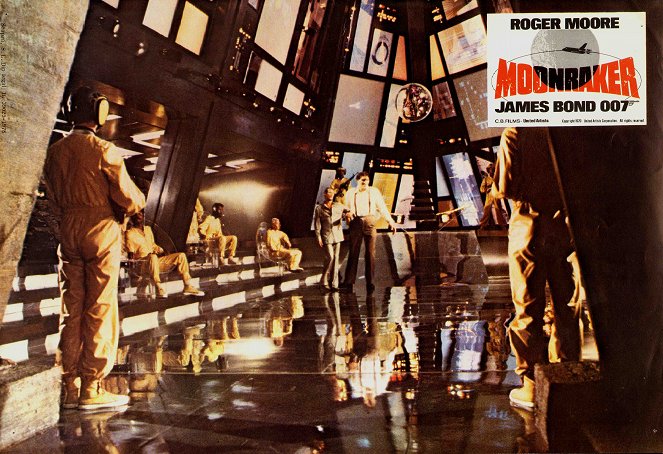 Moonraker - Lobby karty - Roger Moore, Richard Kiel